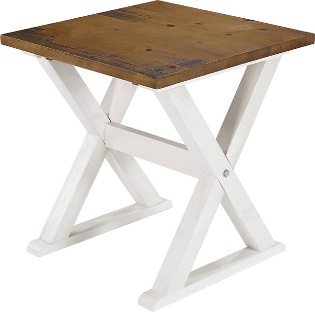 Hanifin Brown Side Table - Thumbnail - Image 1