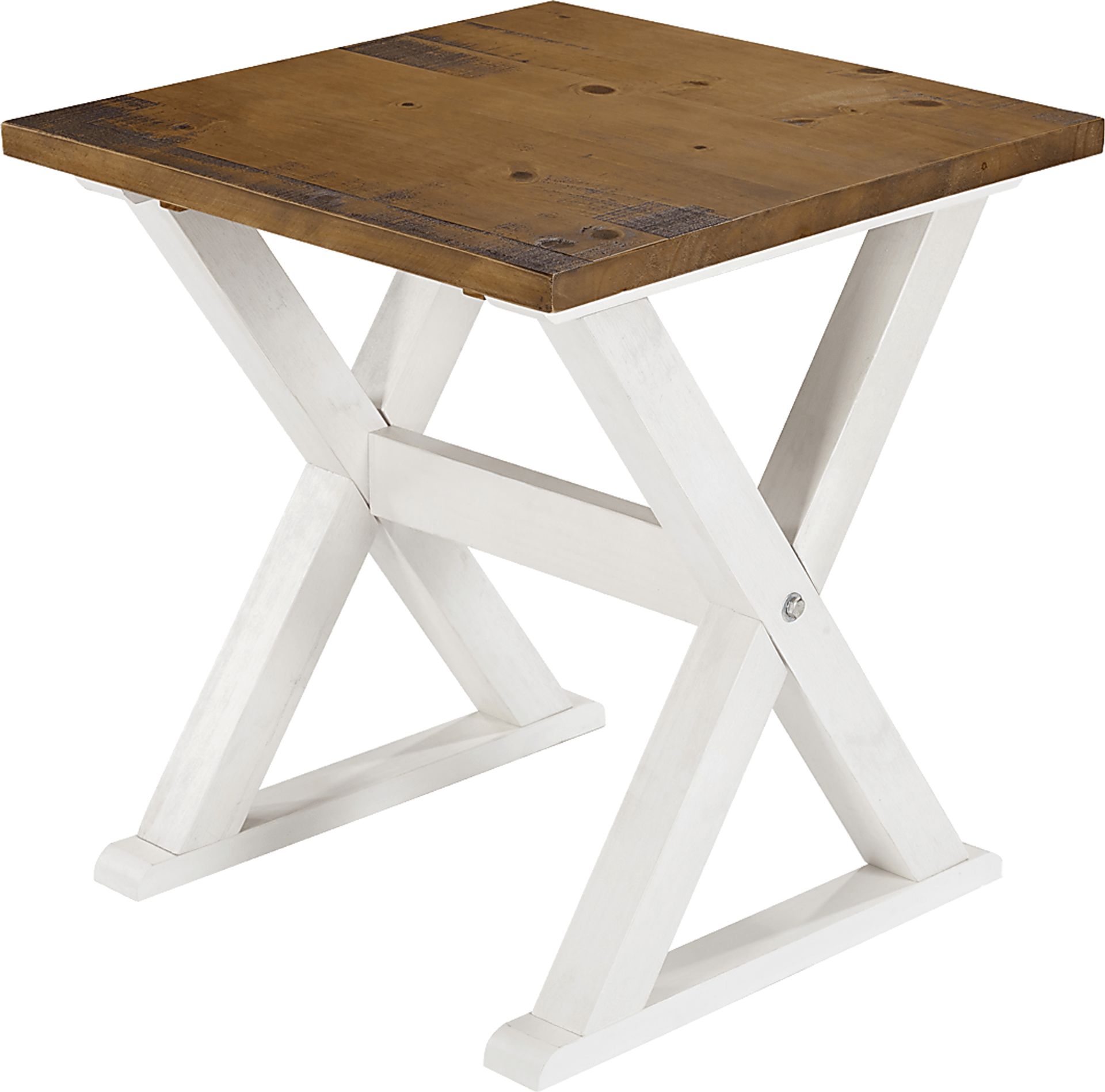 Hanifin Brown Side Table - Image 1