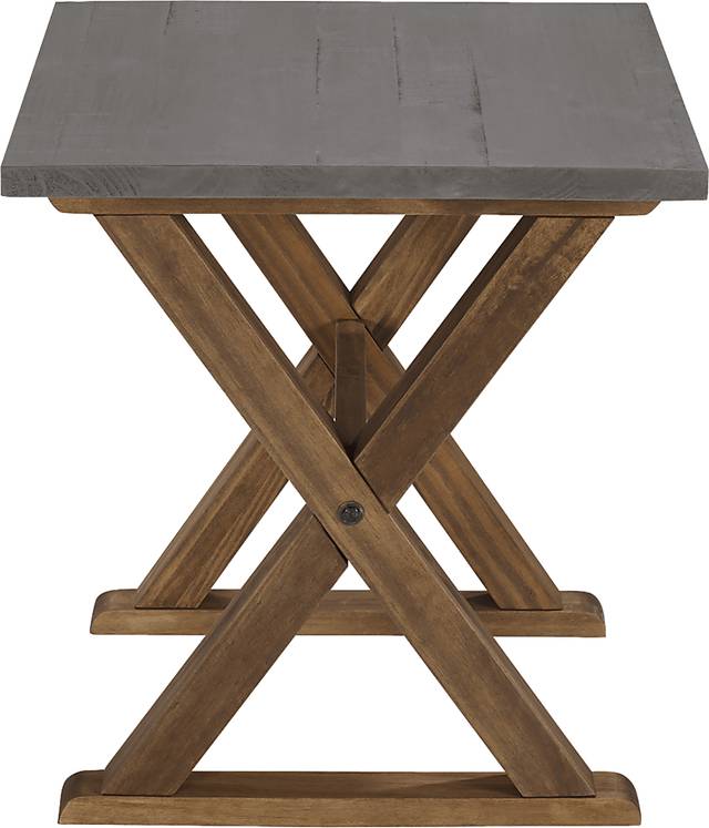 Hanifin Gray Side Table - Thumbnail - Image 3