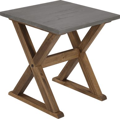 Hanifin Gray Side Table