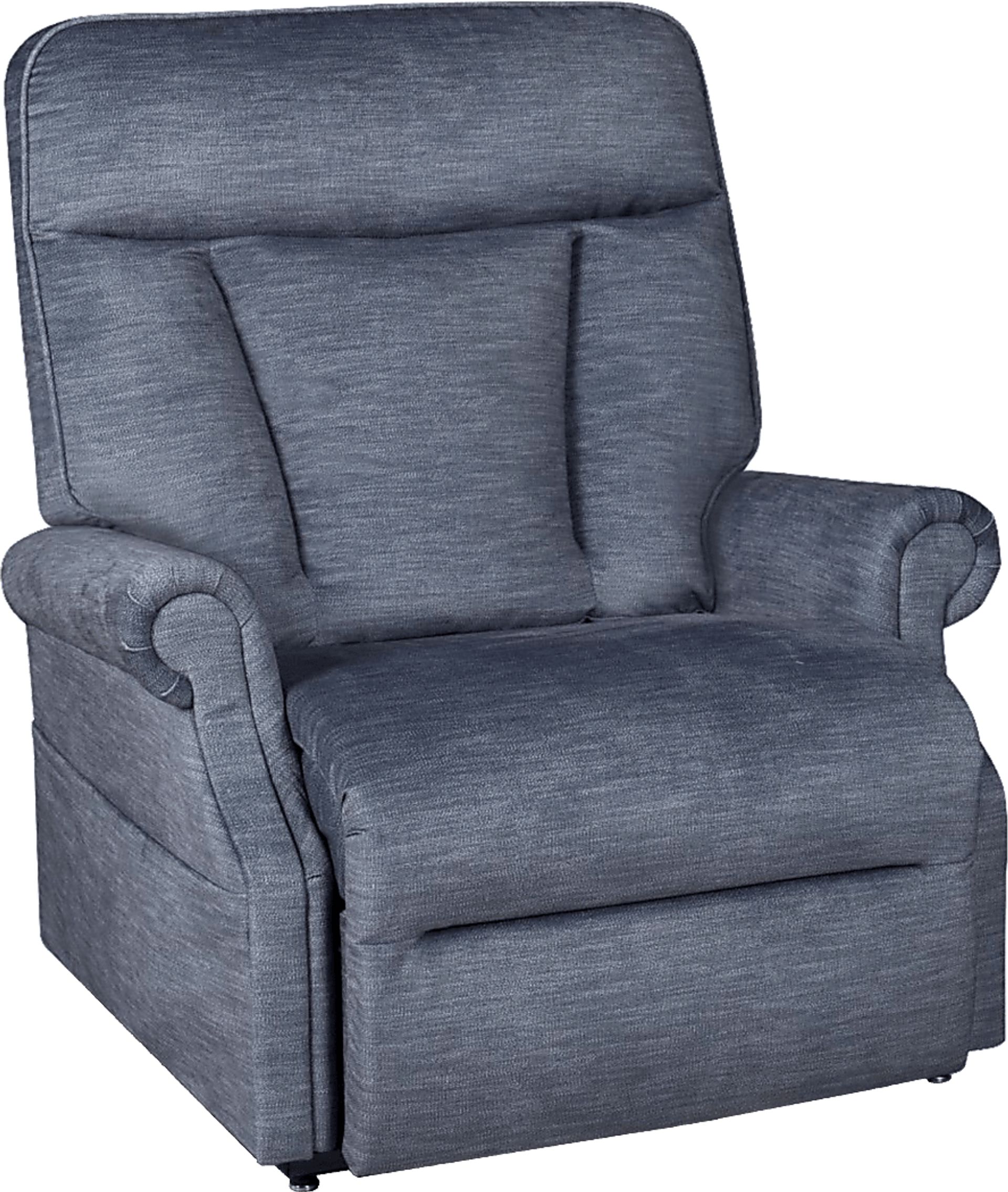 Haniya Blue Lift Recliner - Image 1