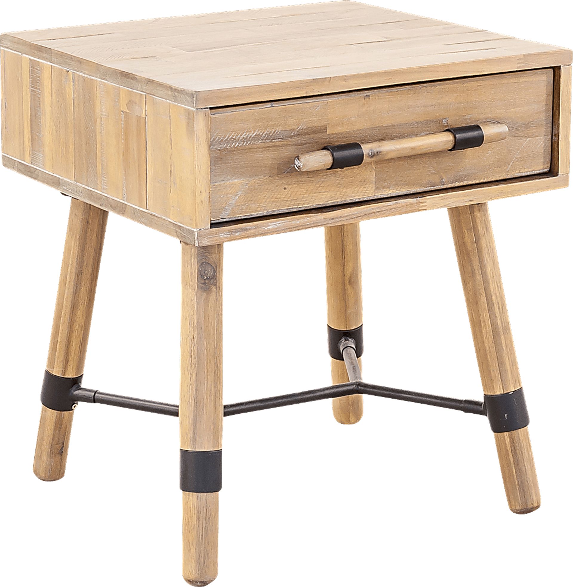 Hankard Natural Side Table - Image 1