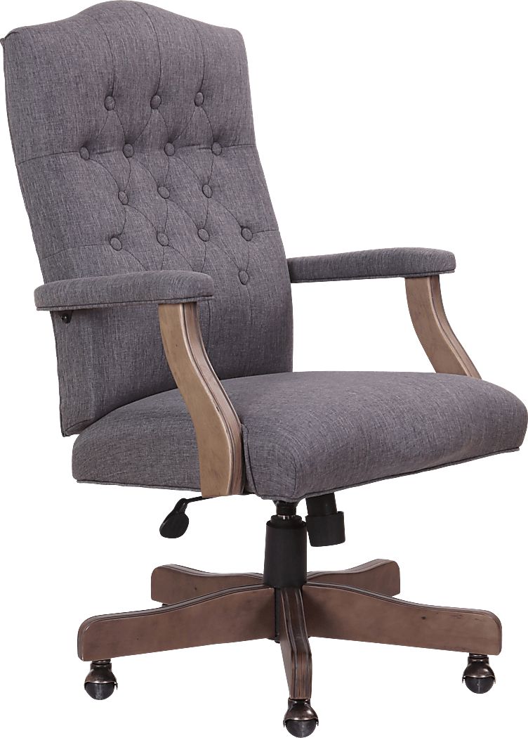 Hanksville Gray Desk Chair