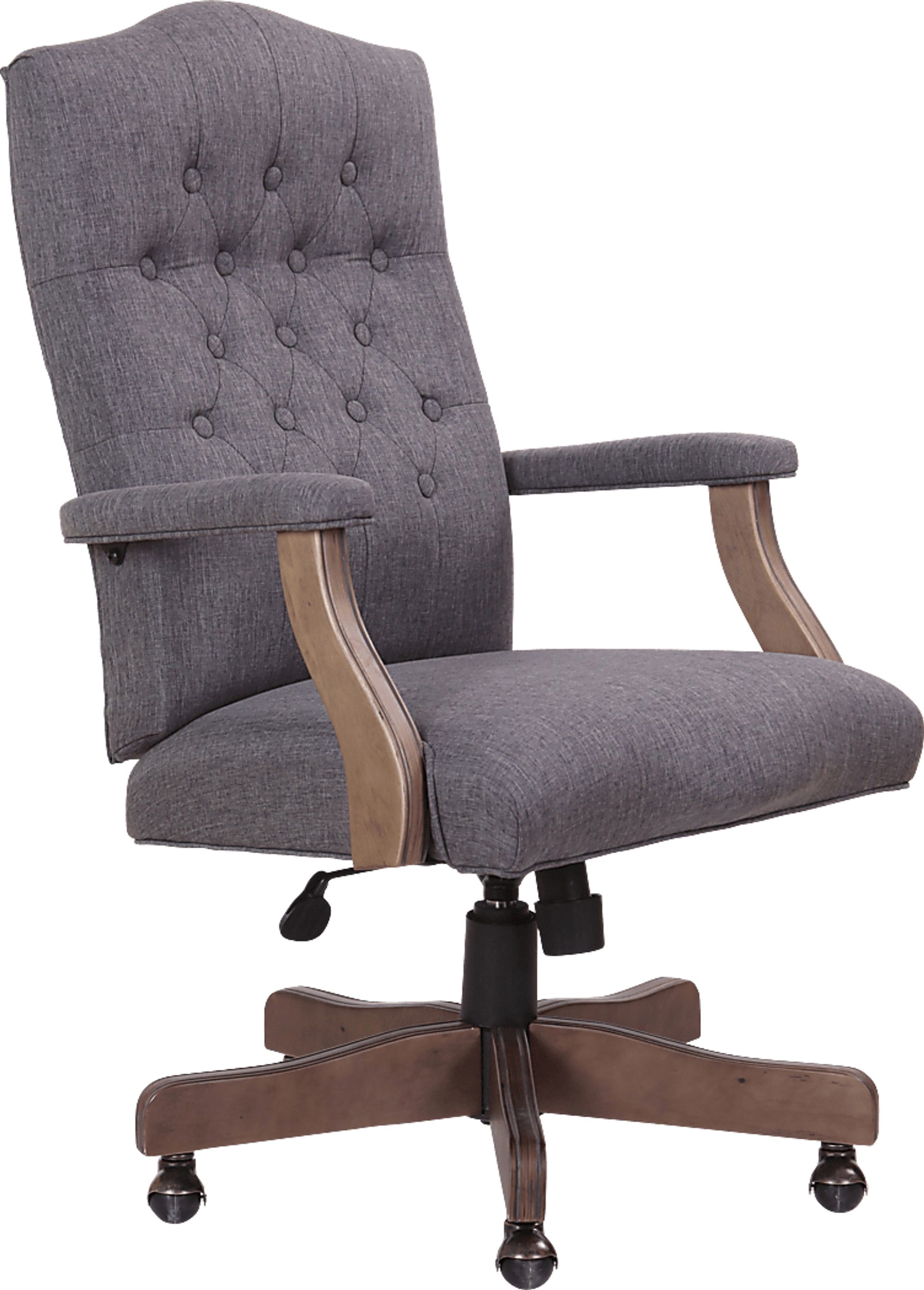Hanksville Gray Desk Chair - Image 1