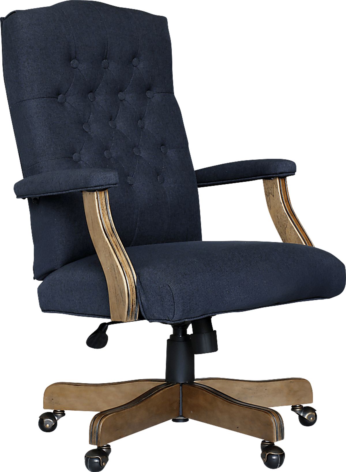 Hanksville Navy Blue Desk Chair Rooms to Go