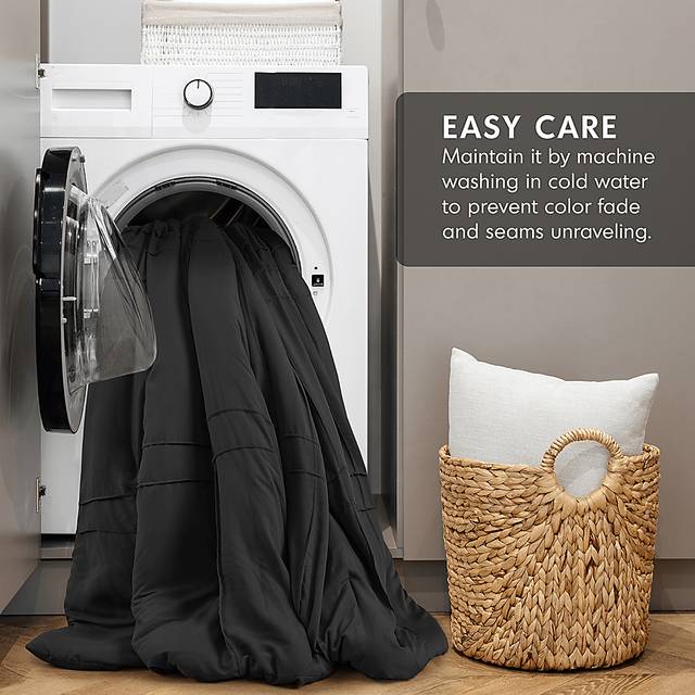 Hanleyea Black Queen 3 Pc Comforter Set - Thumbnail - Image 7