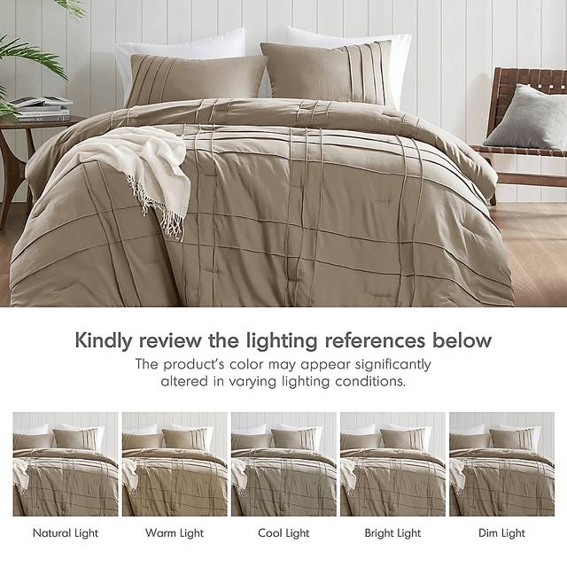 Hanleyea Brown Queen 3 Pc Comforter Set - Thumbnail - Image 9