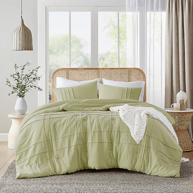 Hanleyea Sage Green Queen 3 Pc Comforter Set - Thumbnail - Image 4