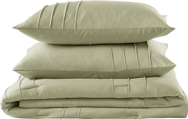 Hanleyea Sage Green Queen 3 Pc Comforter Set - Thumbnail - Image 7
