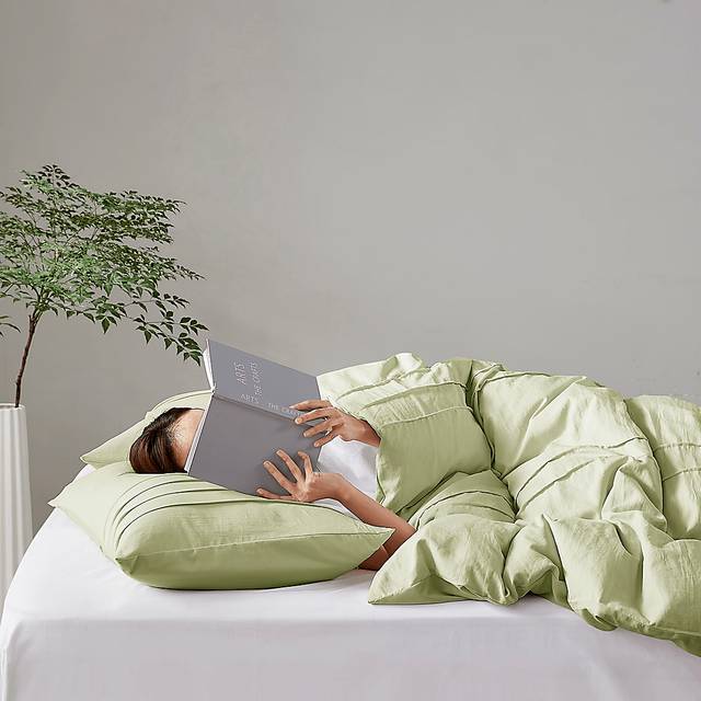 Hanleyea Sage Green Queen 3 Pc Comforter Set - Thumbnail - Image 8