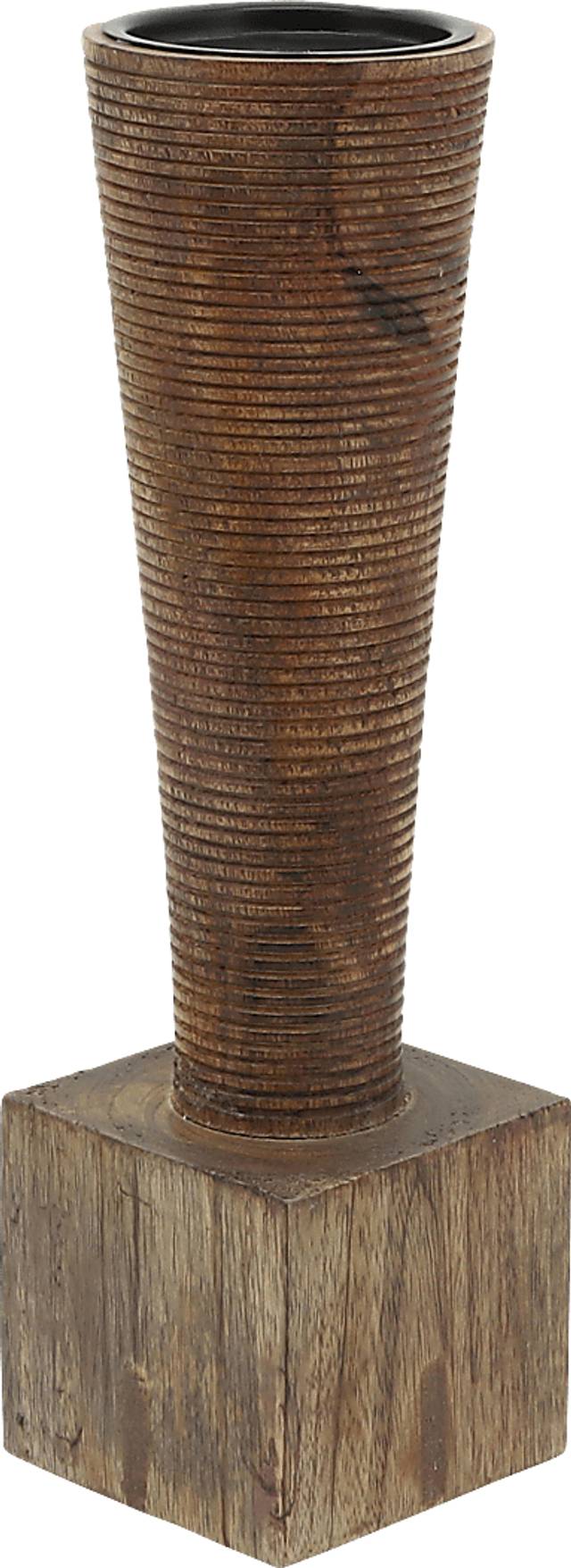 Hanloe Brown Candle Holder - Thumbnail - Image 1
