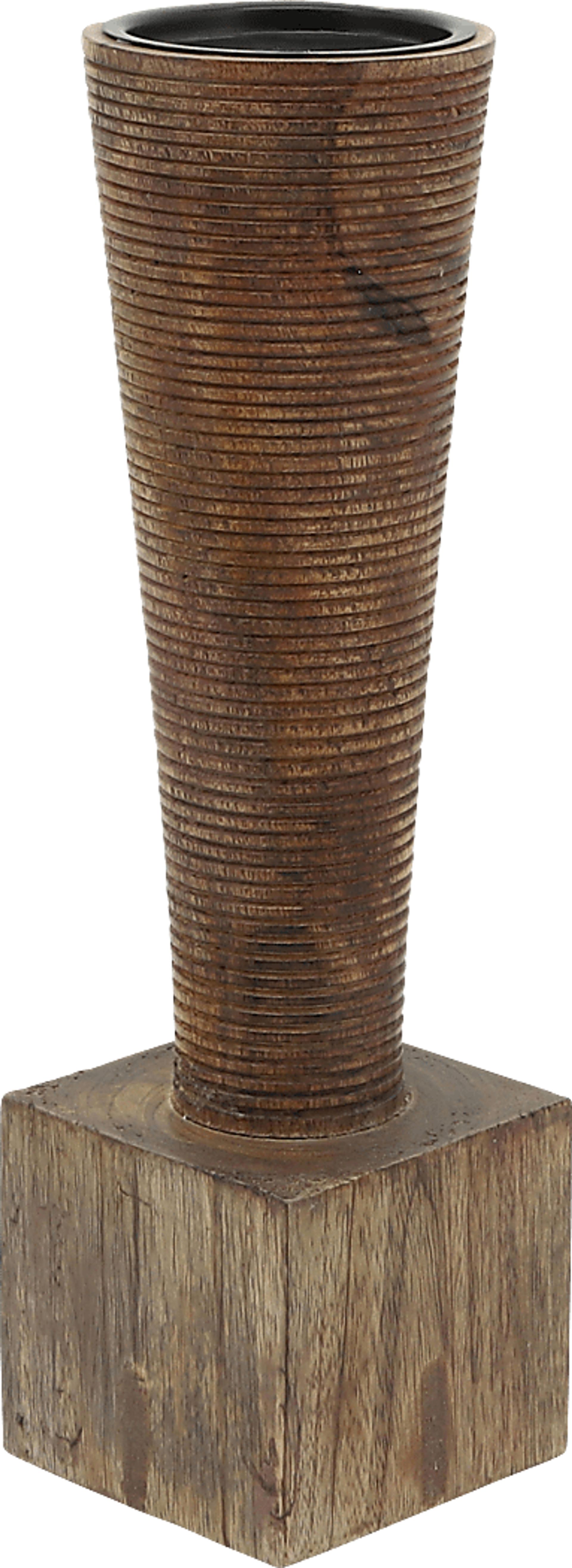 Hanloe Brown Candle Holder - Image 1