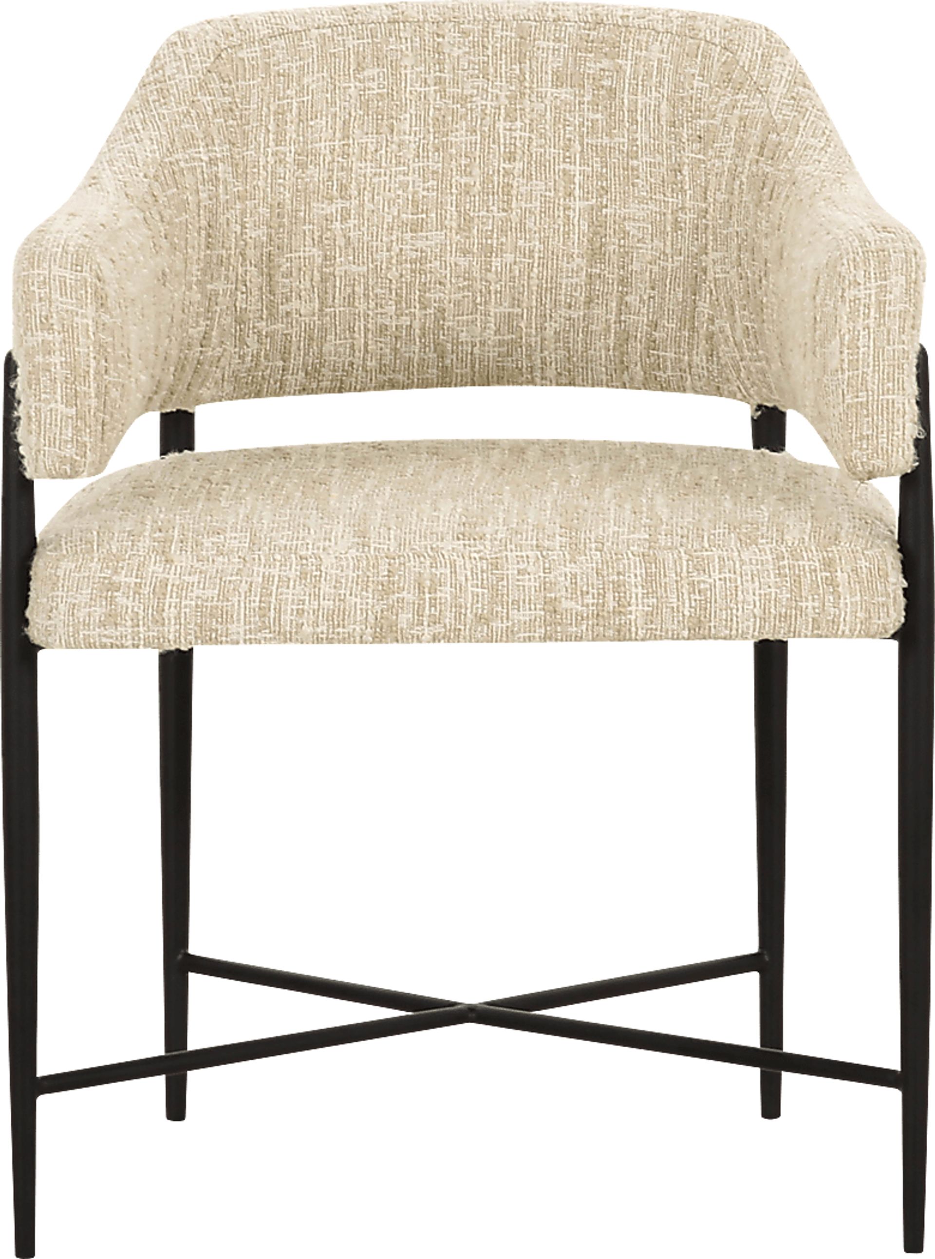 Hansomcab Cream Arm Chair - Image 3