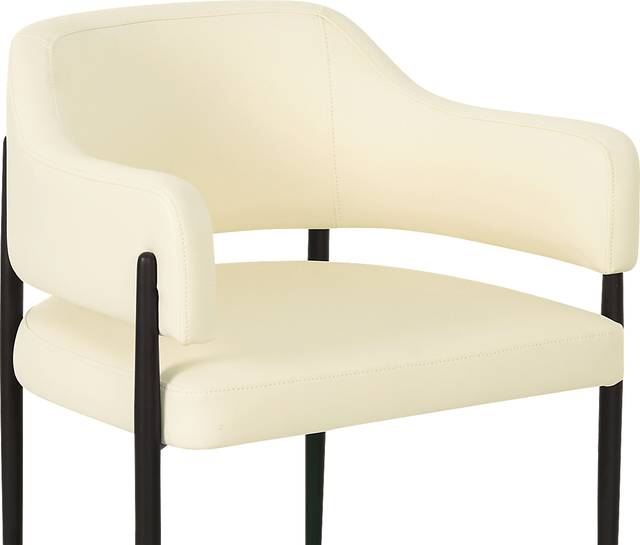 Hansomcab II Cream Arm Chair - Thumbnail - Image 5
