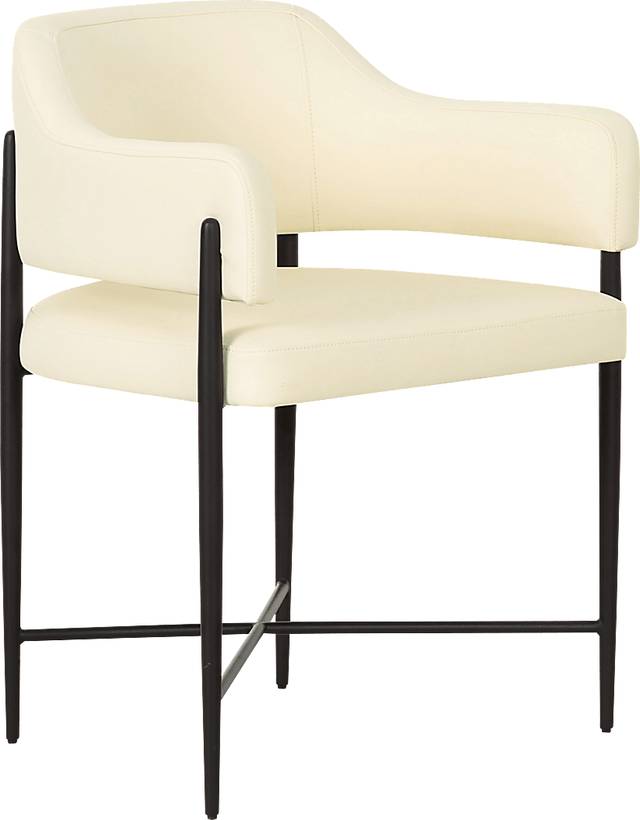 Hansomcab II Cream Arm Chair - Thumbnail - Image 1