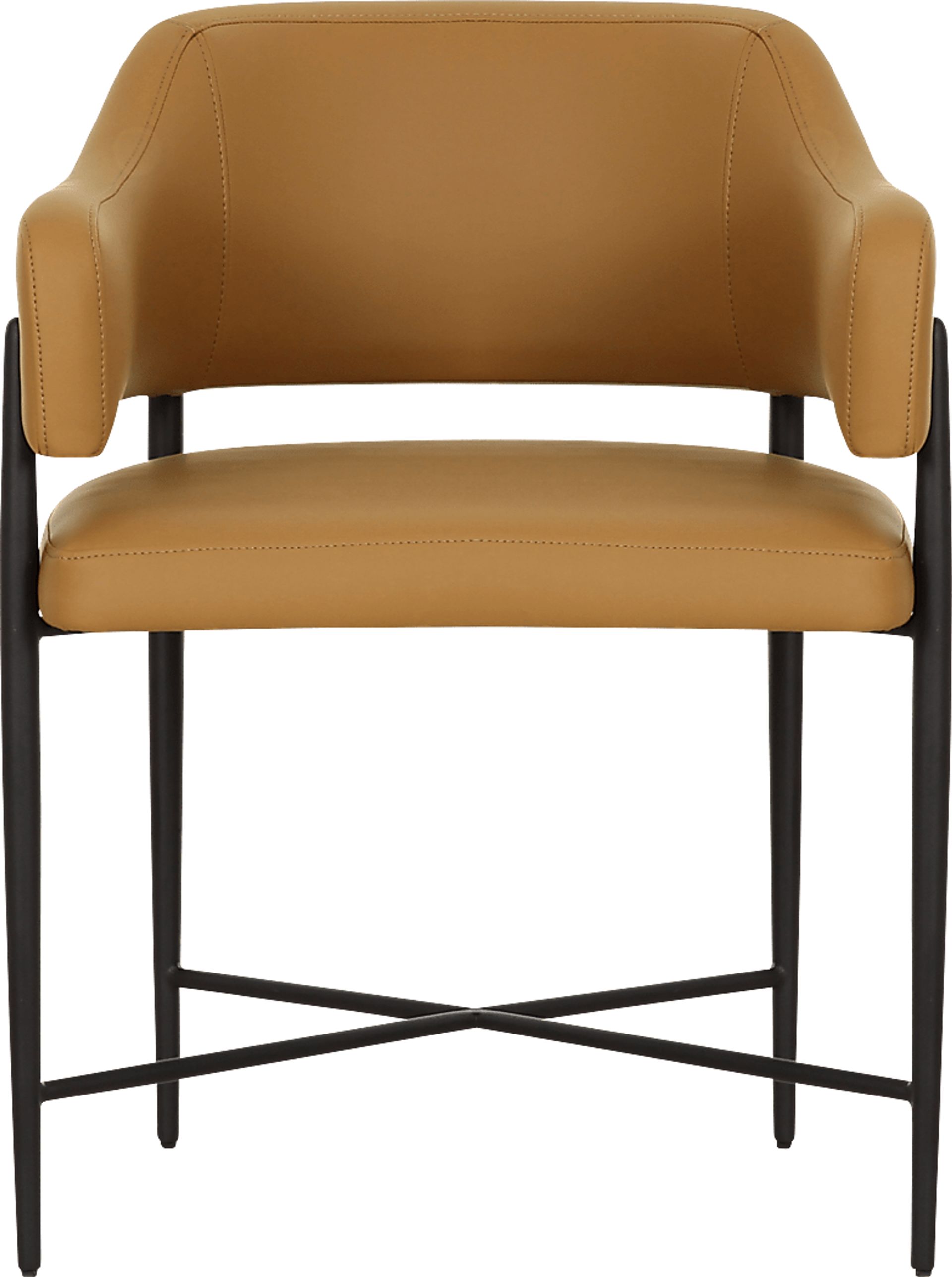 Hansomcab II Tan Arm Chair - Image 3