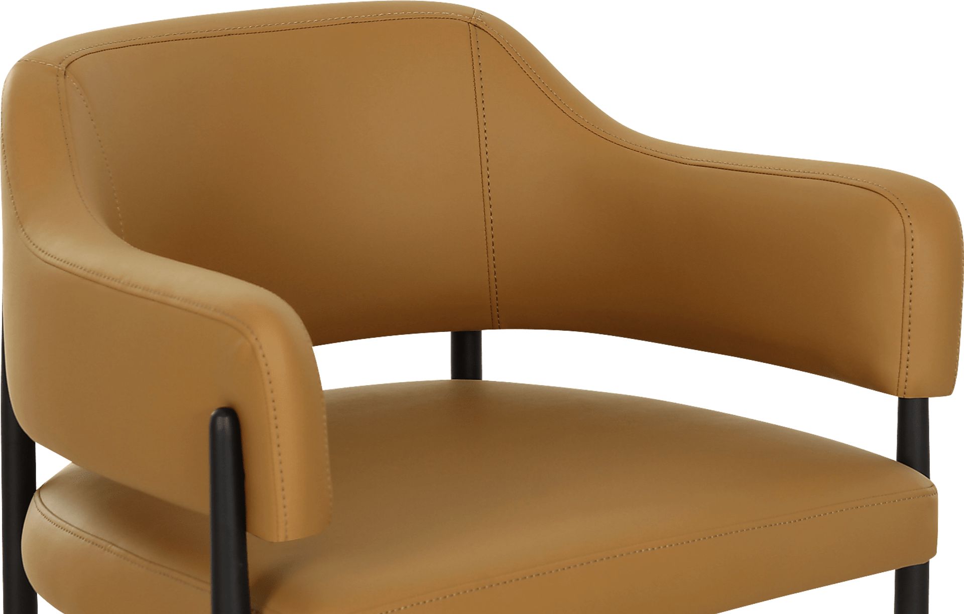 Hansomcab II Tan Arm Chair - Image 5