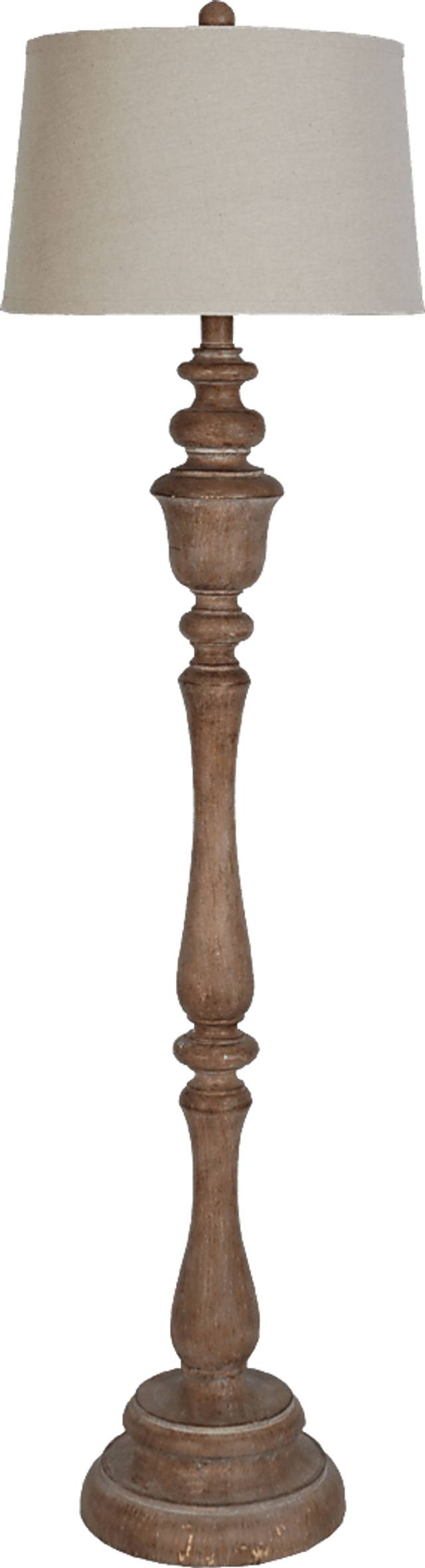 Hanson Heights Brown Floor Lamp - Thumbnail - Image 1