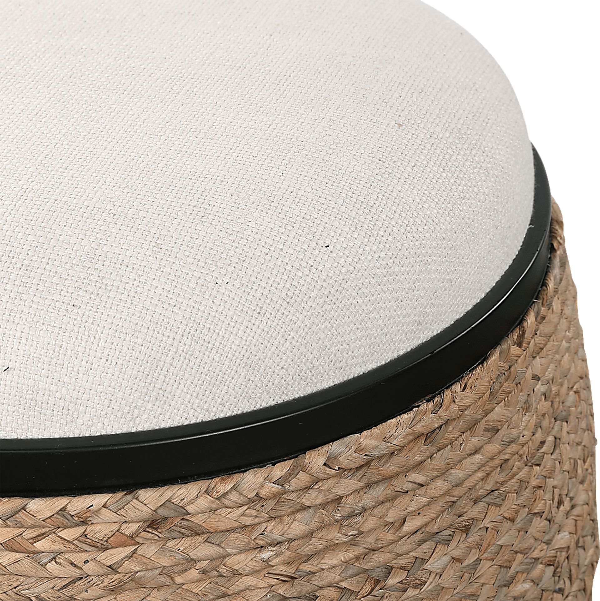 Hanssell Natural Ottoman - Image 2
