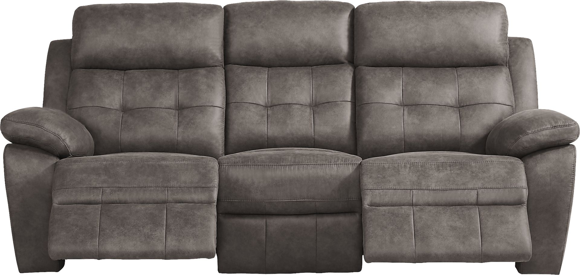 Hanton Heights Slate Power Reclining Sofa - Image 1