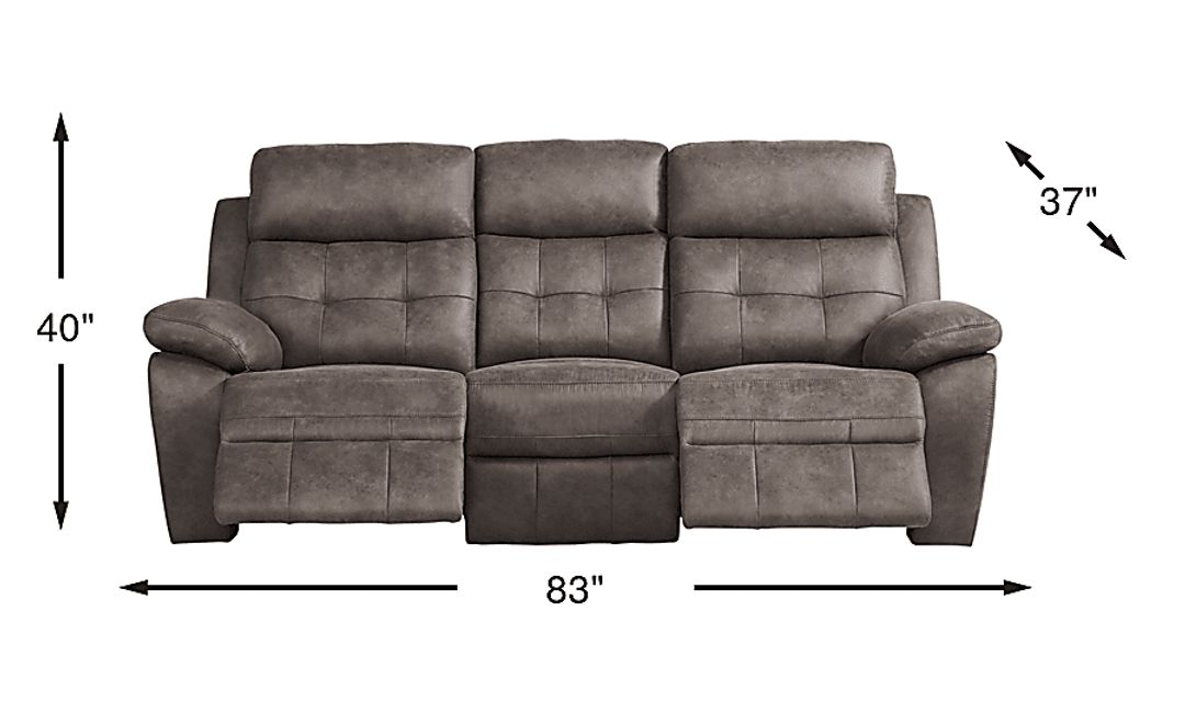 Hanton Heights Non-Power Reclining Sofa