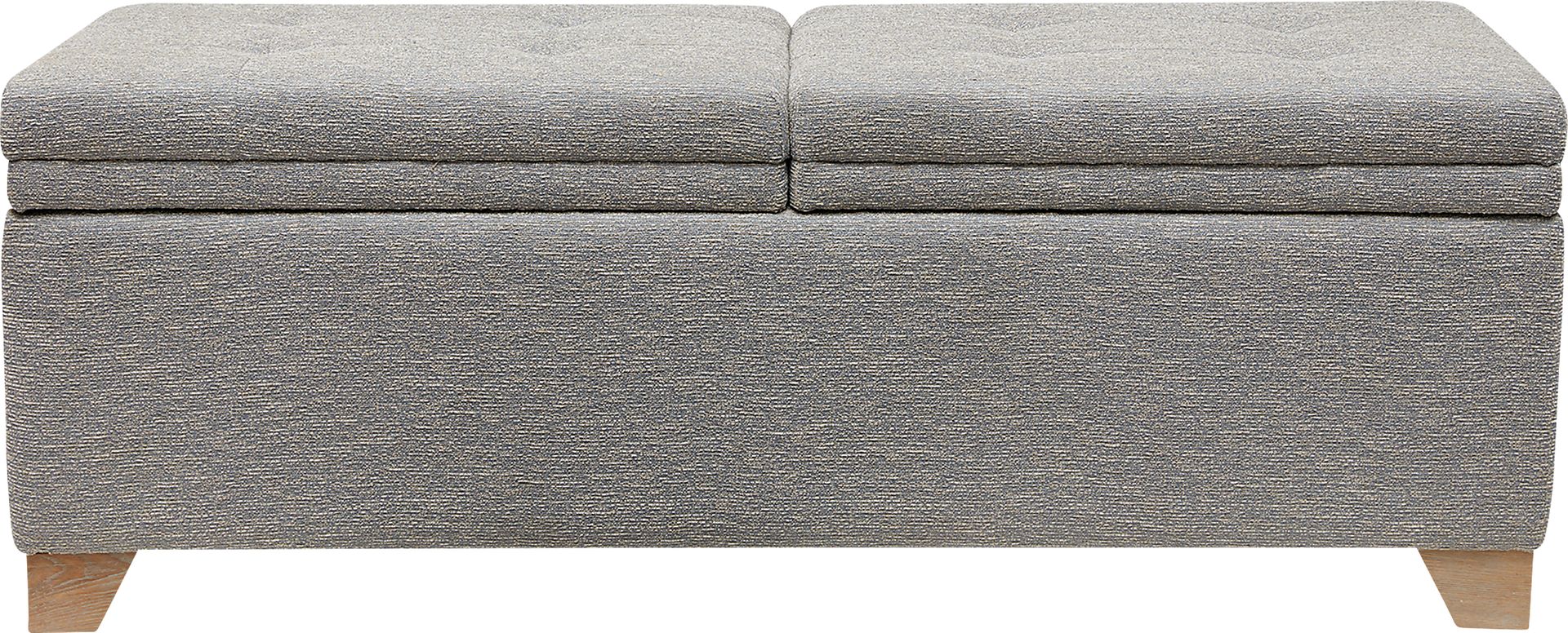 Hanworth Gray Accent Bench - Image 1