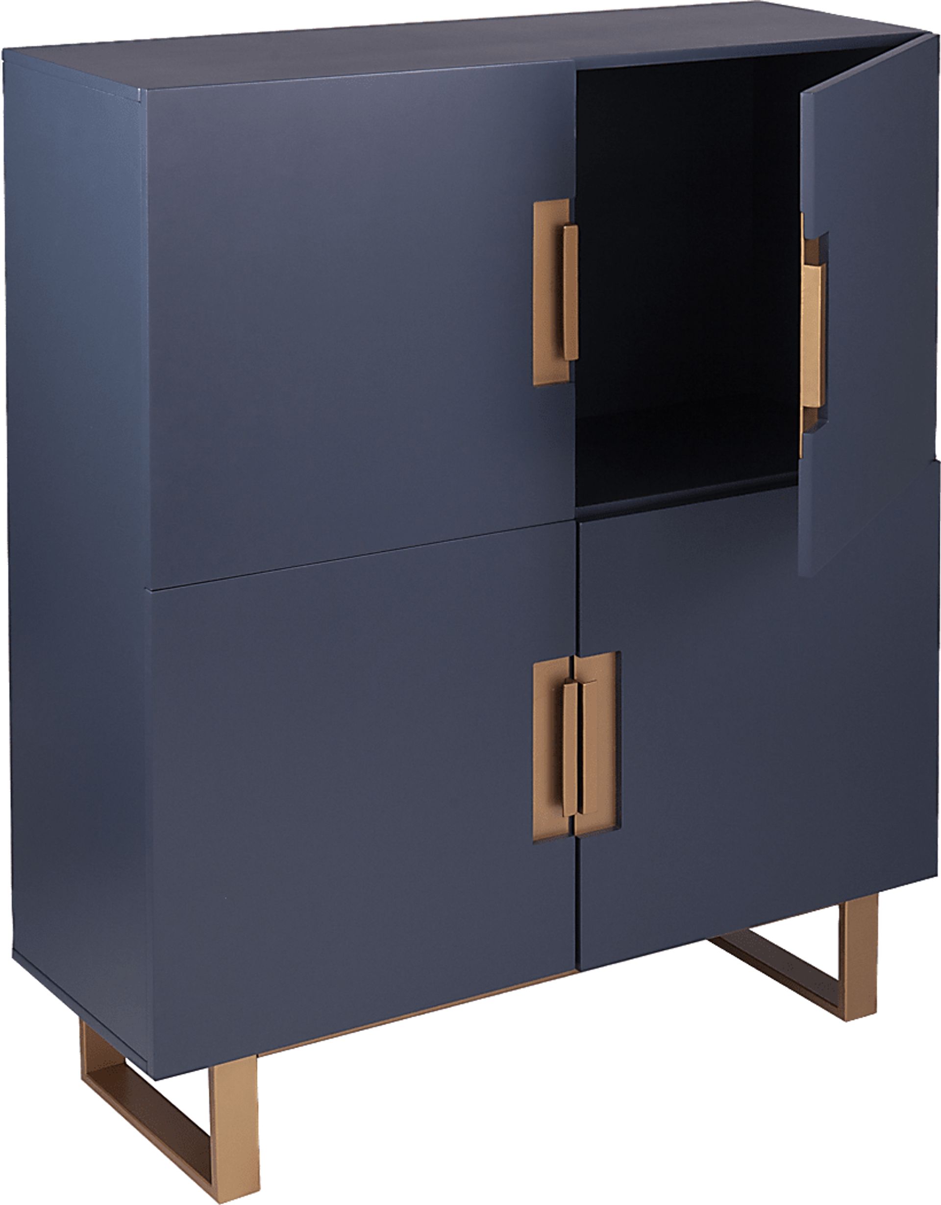 Hanzman Blue Accent Cabinet - Image 2