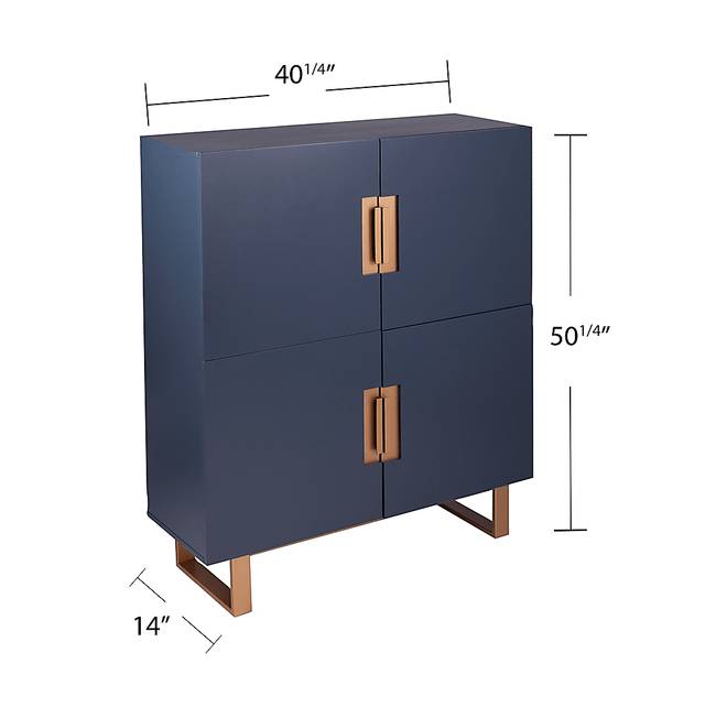 Hanzman Blue Accent Cabinet - Thumbnail - Image 5
