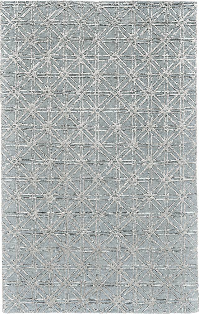 Hapi Blue 5' x 8' Rug - Thumbnail - Image 1