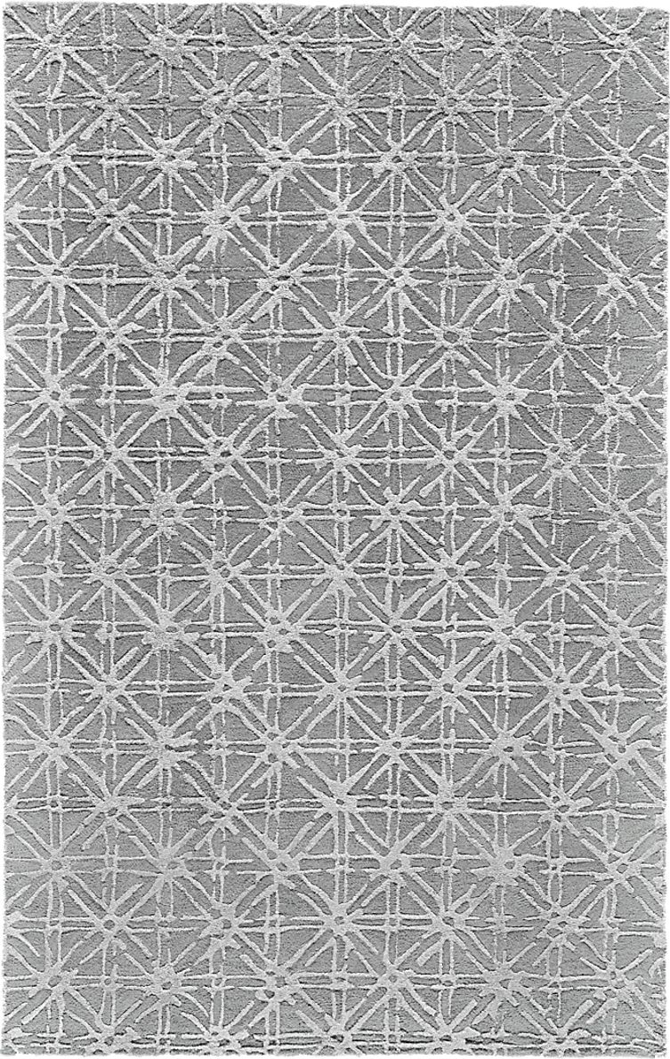Hapi Gray 5' x 8' Rug