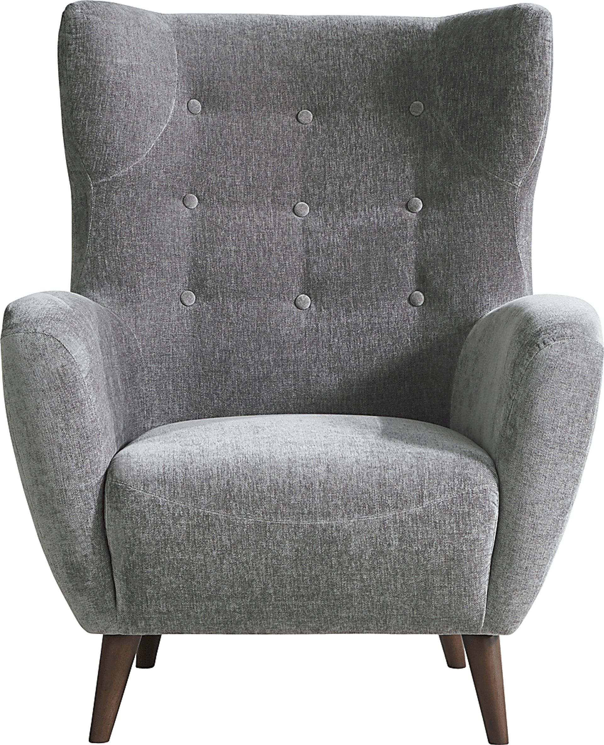 Happner Gray Accent Chair - Image 2