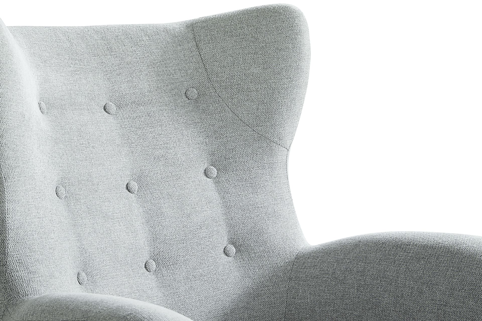 Happner Light Gray Accent Chair - Image 3