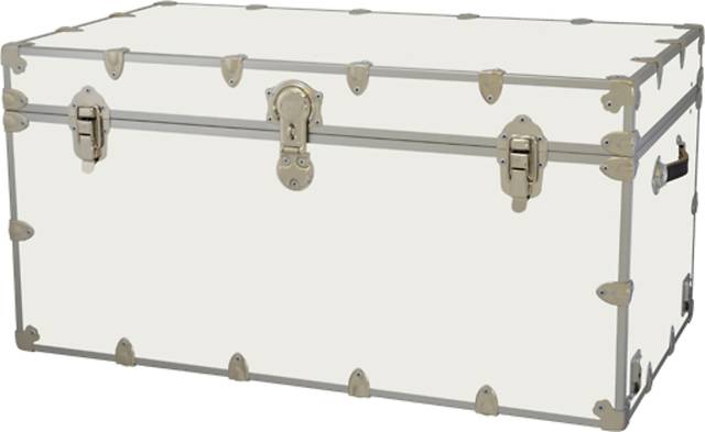 Happy Camper White Toy Trunk - Thumbnail - Image 1