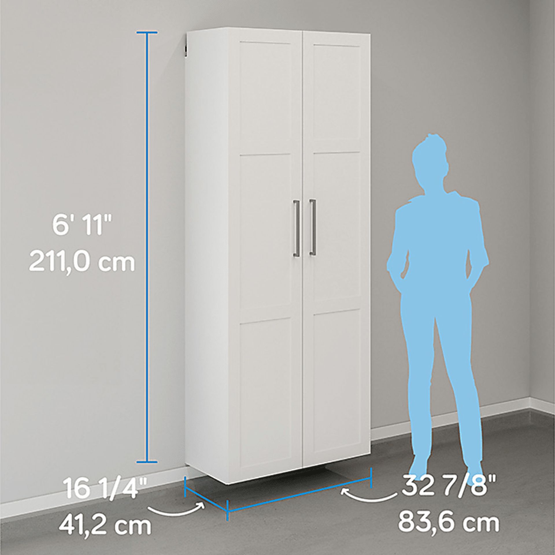 Happyworks I White Storage Cabinet - Image 5