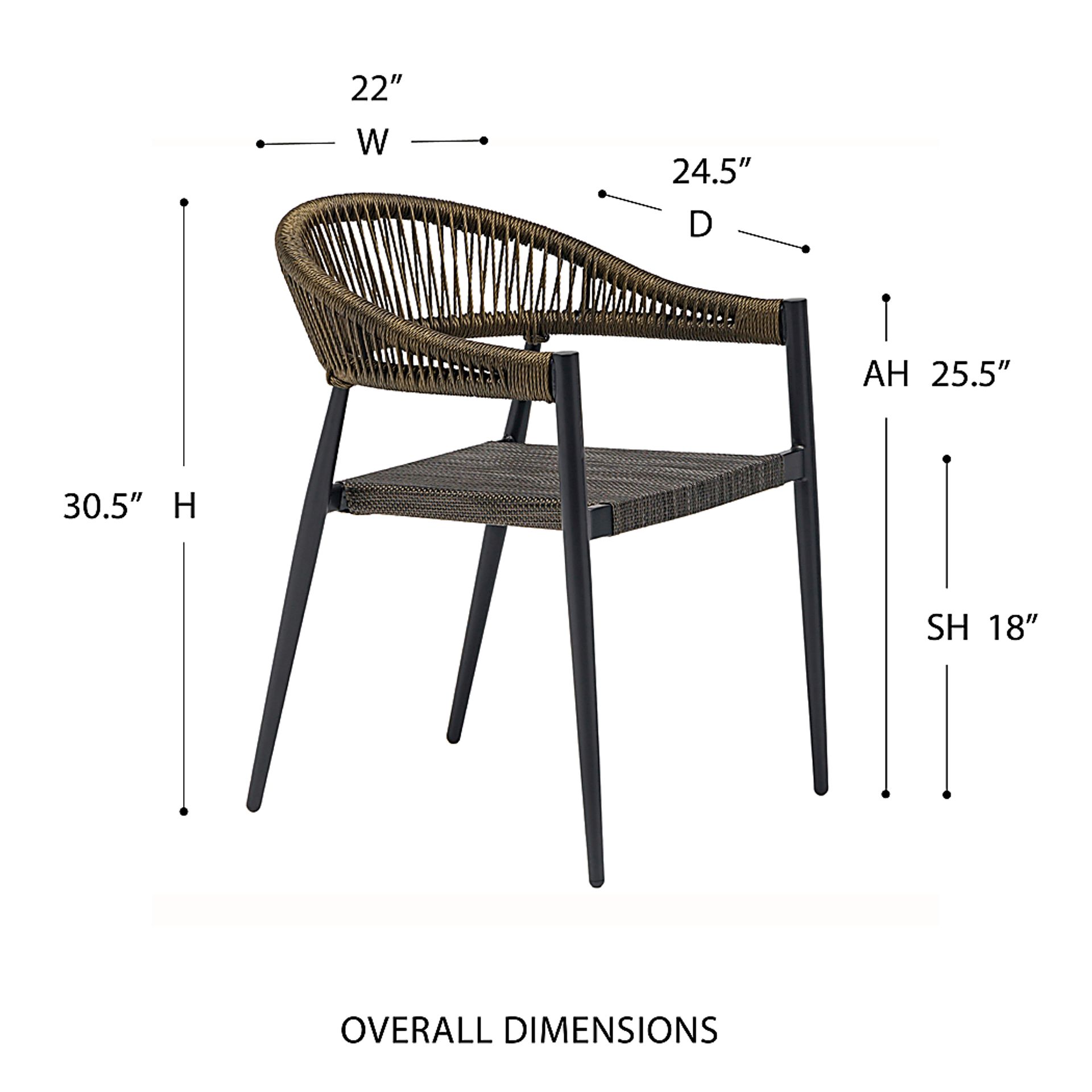 Harahane Brown Arm Chair, Set of 2 - Image 8