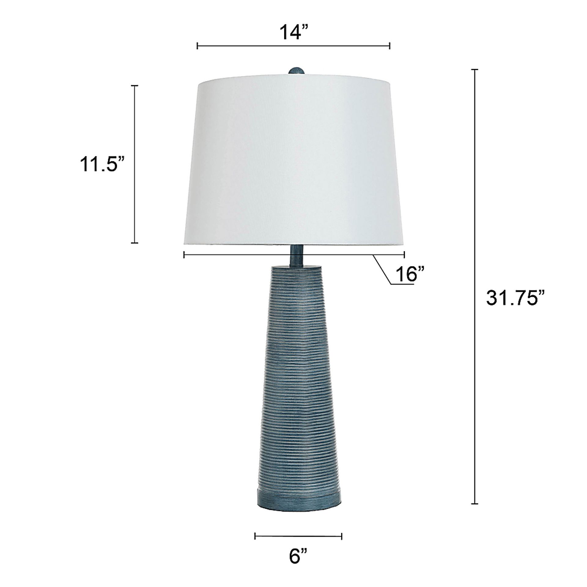 Haral Blue Lamp - Image 7