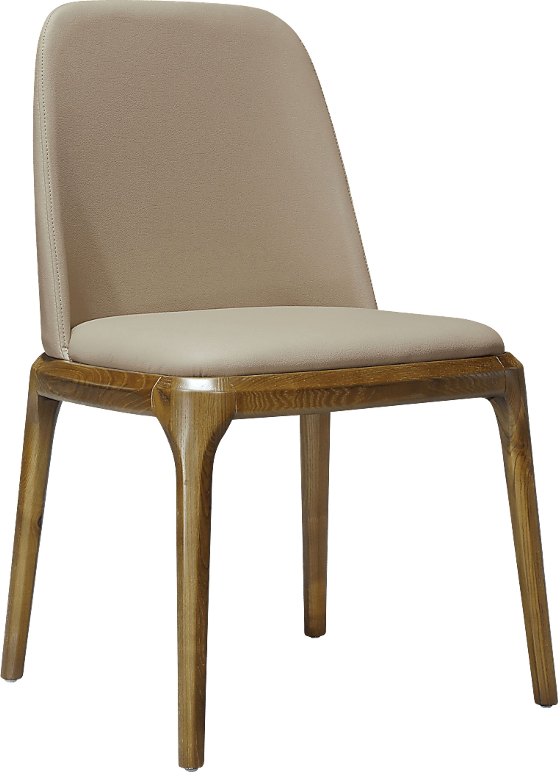 Harbauer Tan Side Chair - Image 1