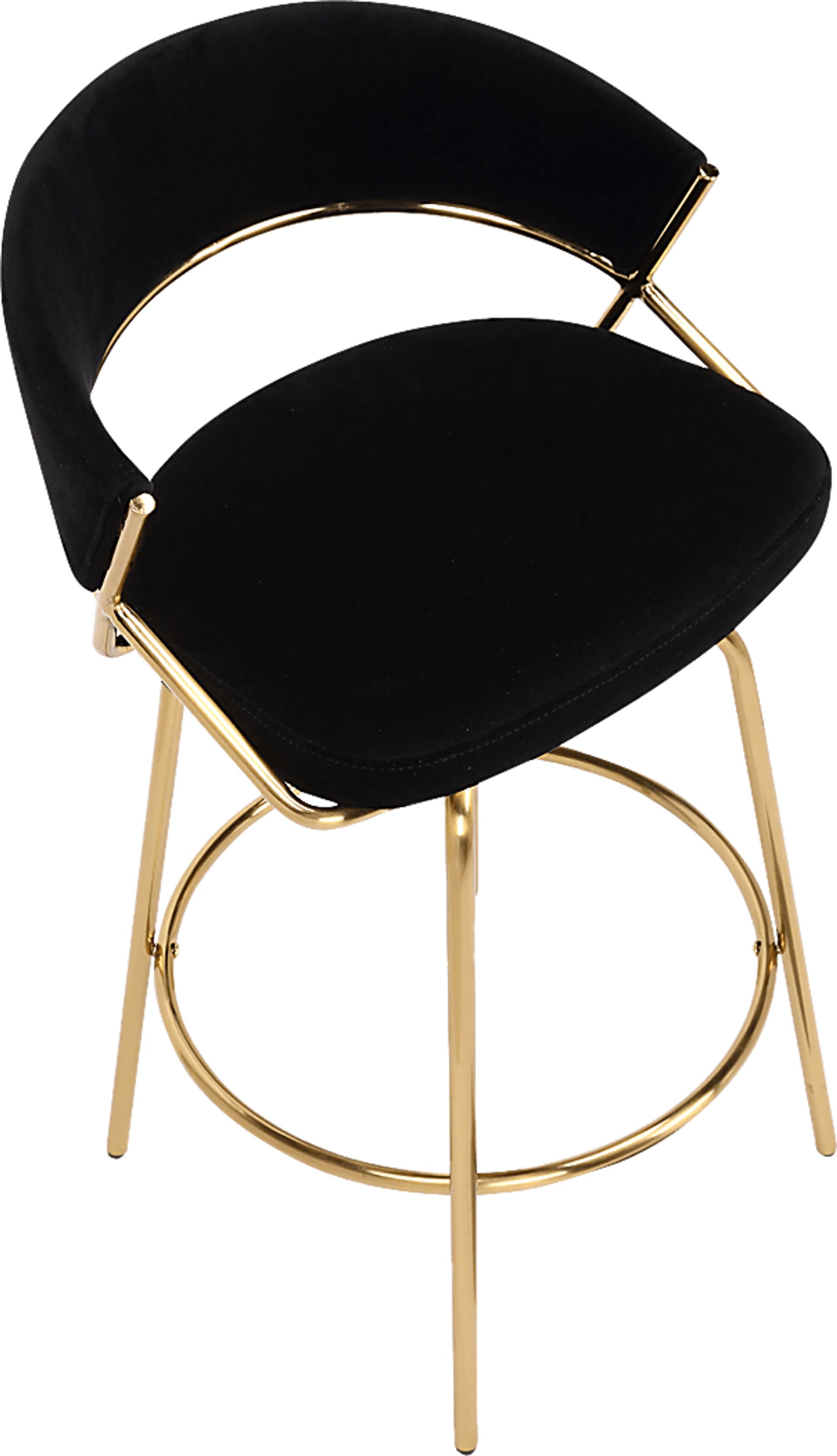 Harborson Black Counter Height Stool, Set of 2 - Image 4