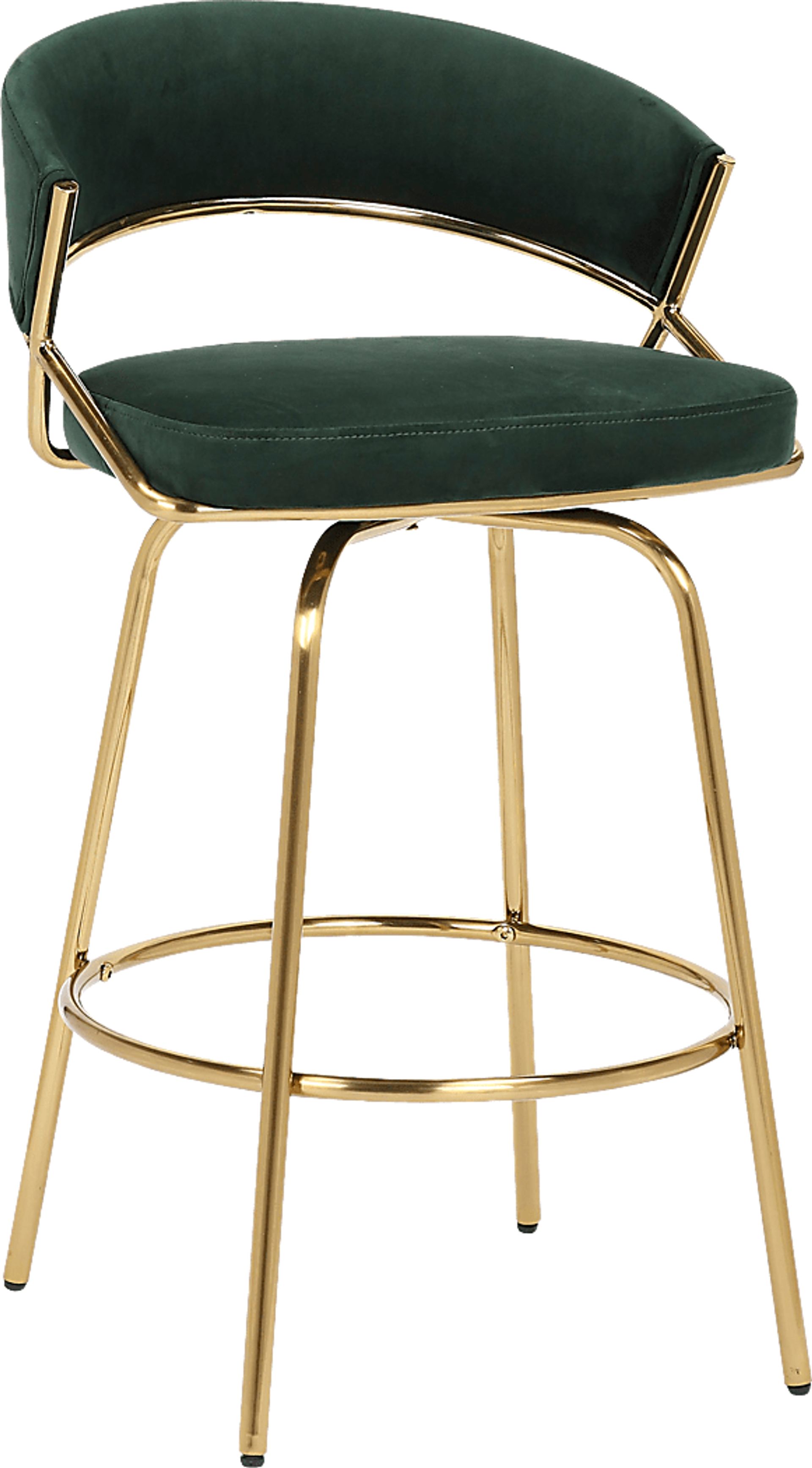Harborson Green Counter Height Stool, Set of 2 - Image 3