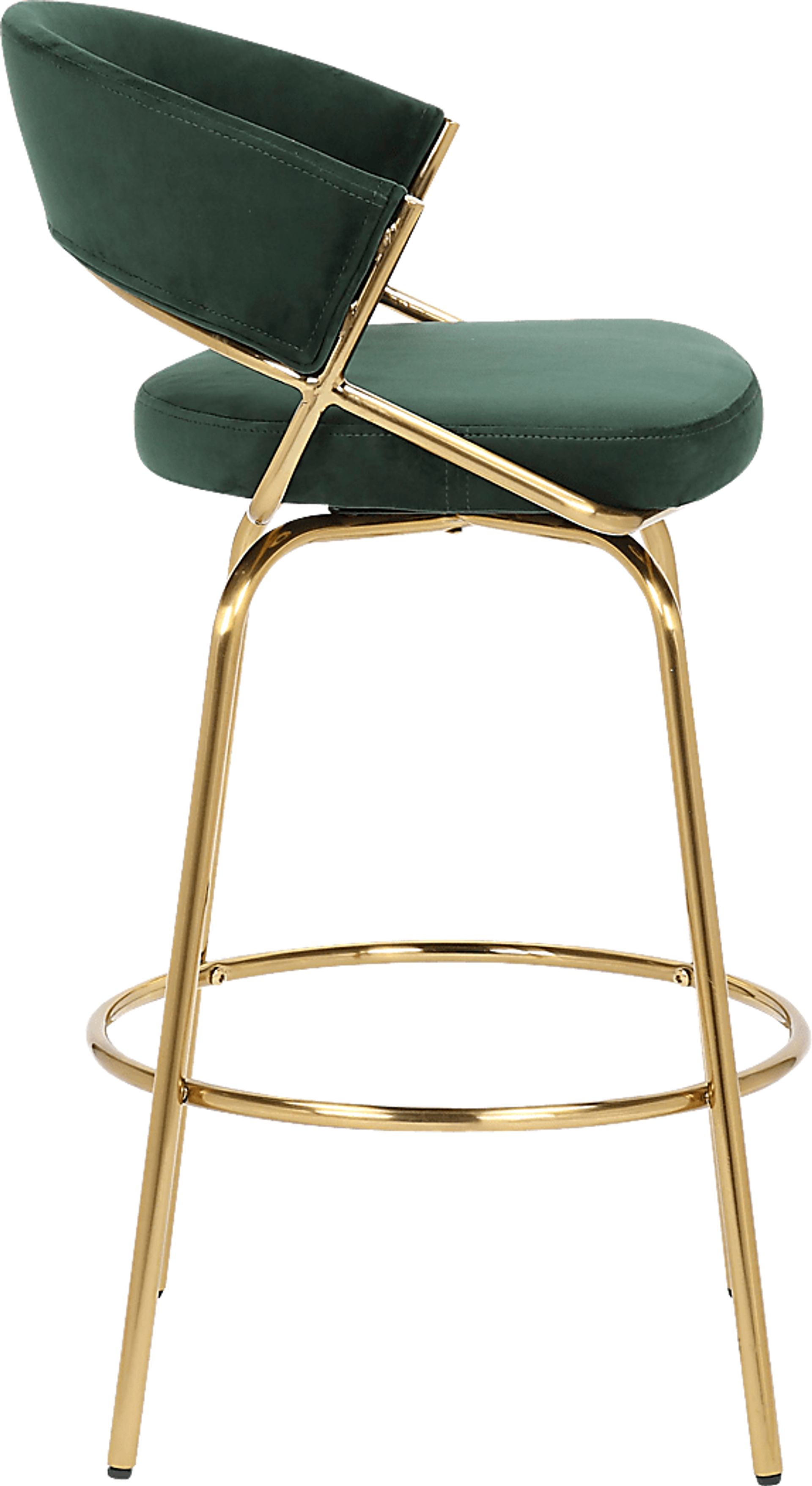 Harborson Green Counter Height Stool, Set of 2 - Image 6