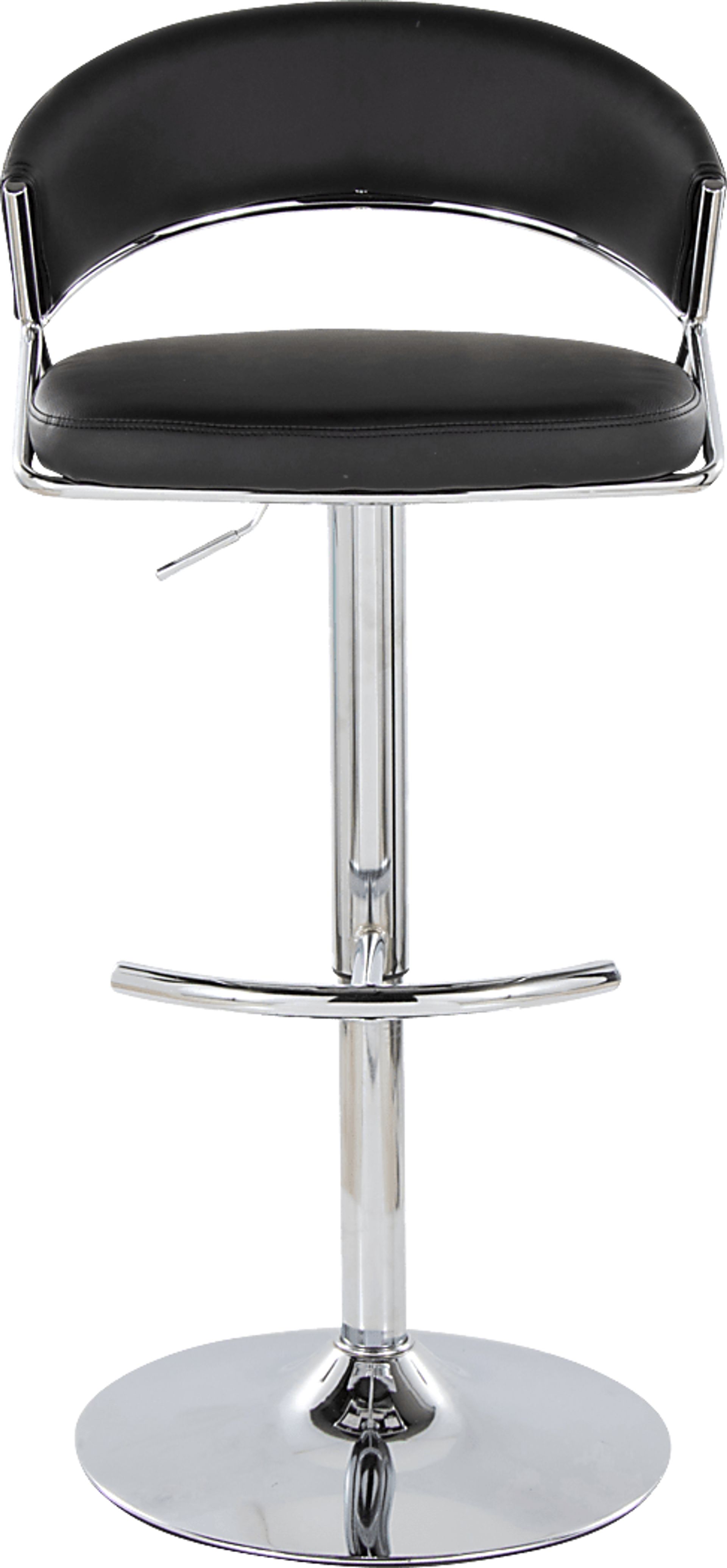Harborson V Black Adjustable Swivel Barstool, Set of 2 - Image 10