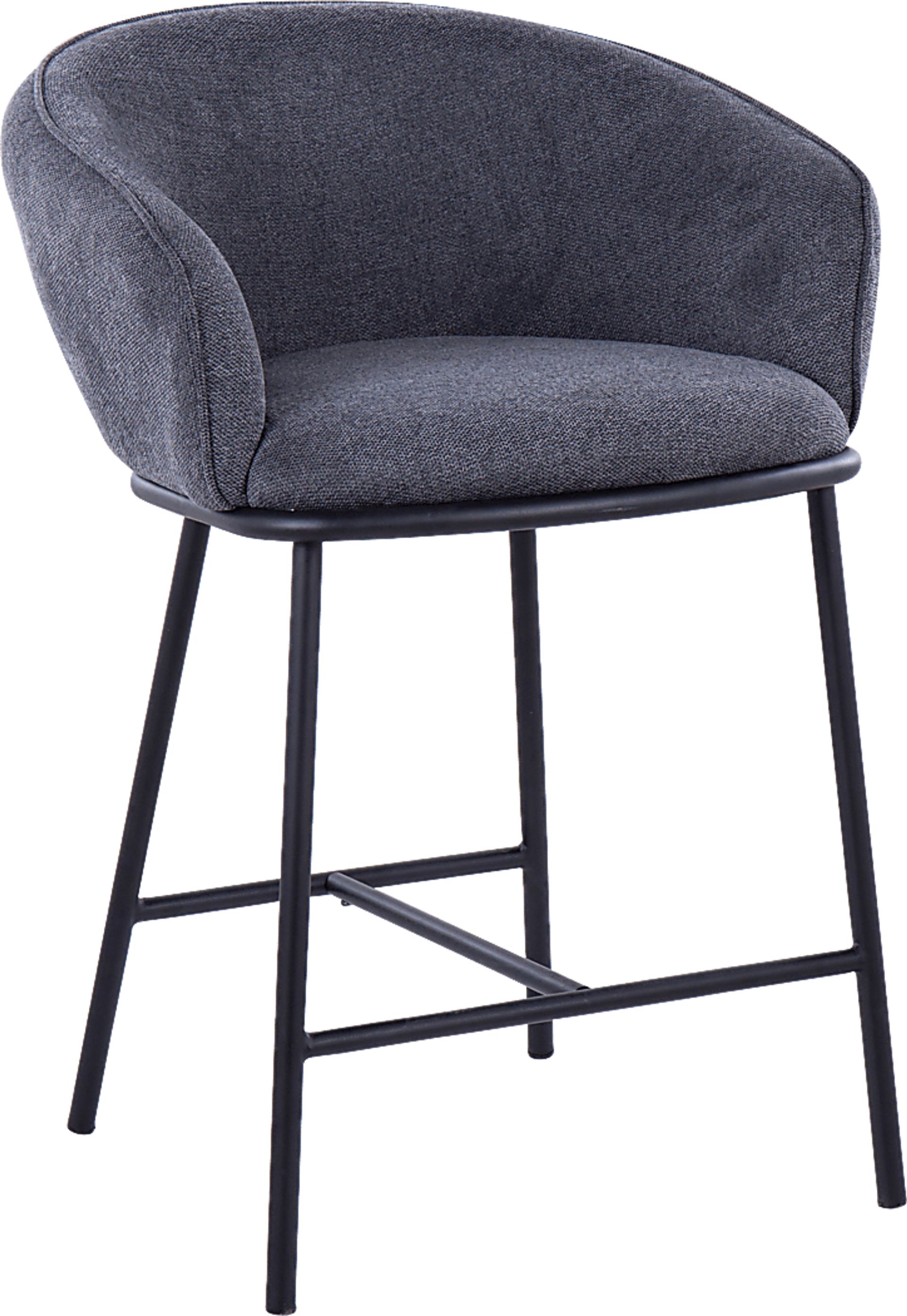 Harcort Charcoal Counter Height Stool, Set of 2 - Image 3