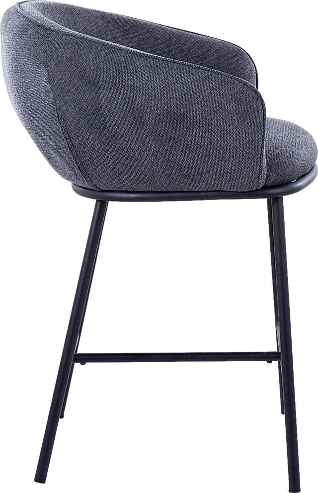 Harcort Charcoal Counter Height Stool, Set of 2 - Thumbnail - Image 6