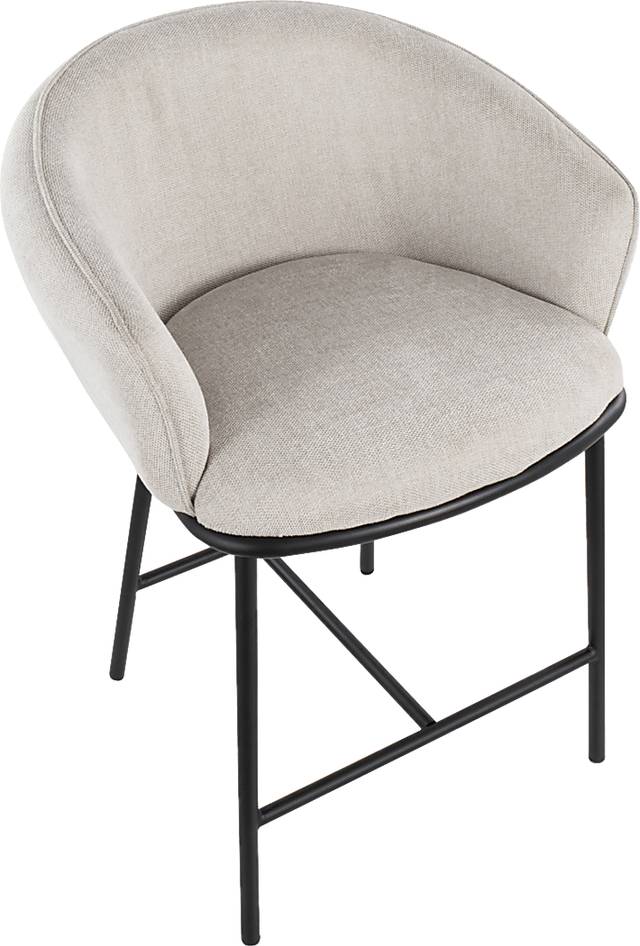 Harcort Cream Counter Height Stool, Set of 2 - Thumbnail - Image 4
