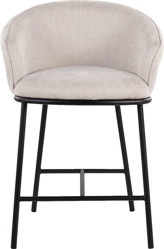 Harcort Cream Counter Height Stool, Set of 2 - Thumbnail - Image 5