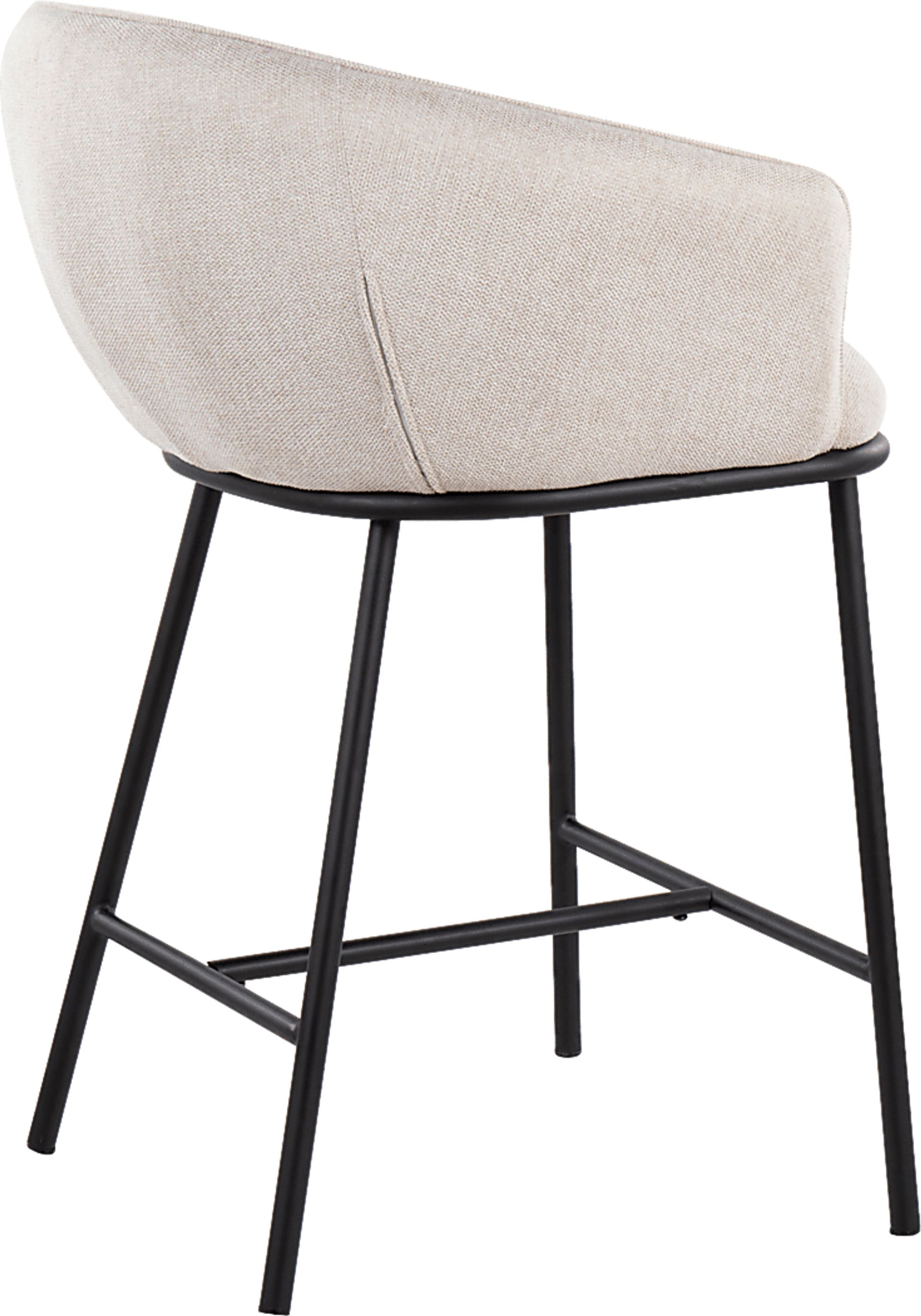 Harcort Cream Counter Height Stool, Set of 2 - Image 7