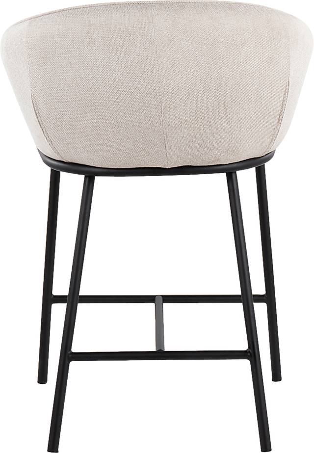 Harcort Cream Counter Height Stool, Set of 2 - Thumbnail - Image 8