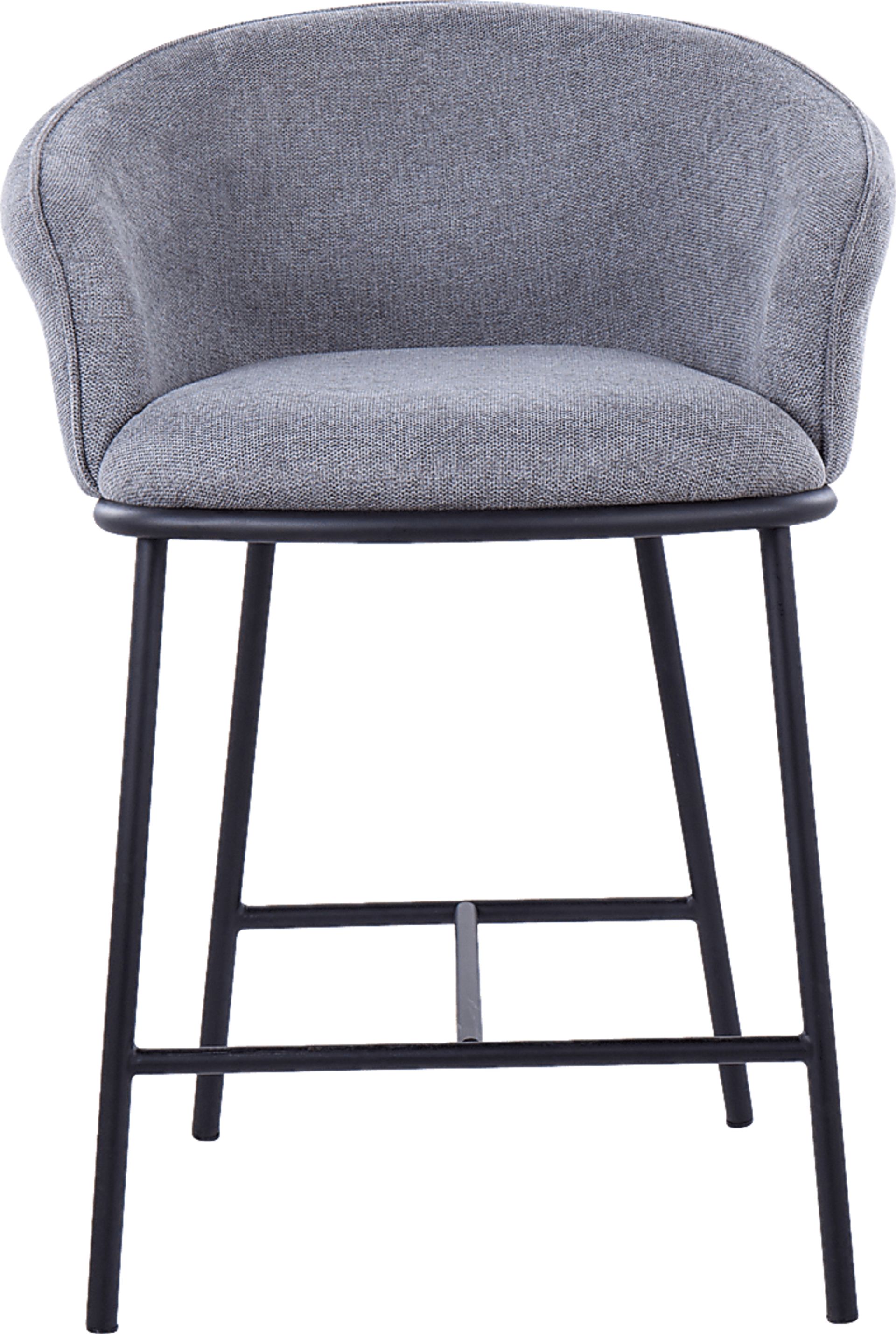 Harcort Gray Counter Height Stool, Set of 2 - Image 5
