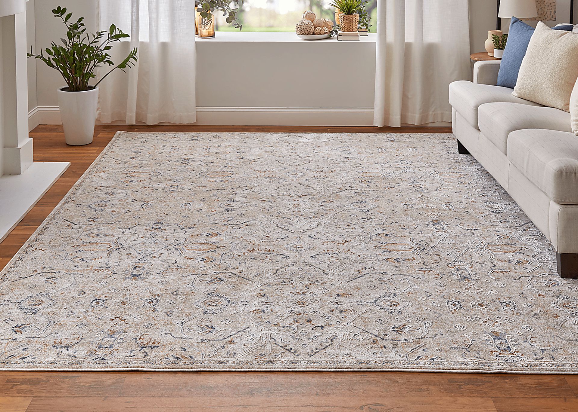 Hardara Taupe 7'10 x 10'3 Rug - Image 2