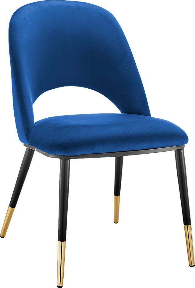 Hardesty Blue Side Chair, Set of 2 - Thumbnail - Image 2